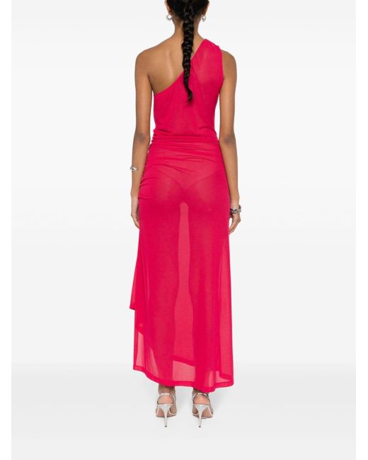 Givenchy Pink One-shoulder Dress