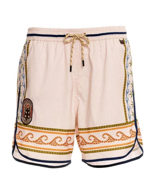 Agua Bendita Natural Liam Fiore Swim Shorts for men