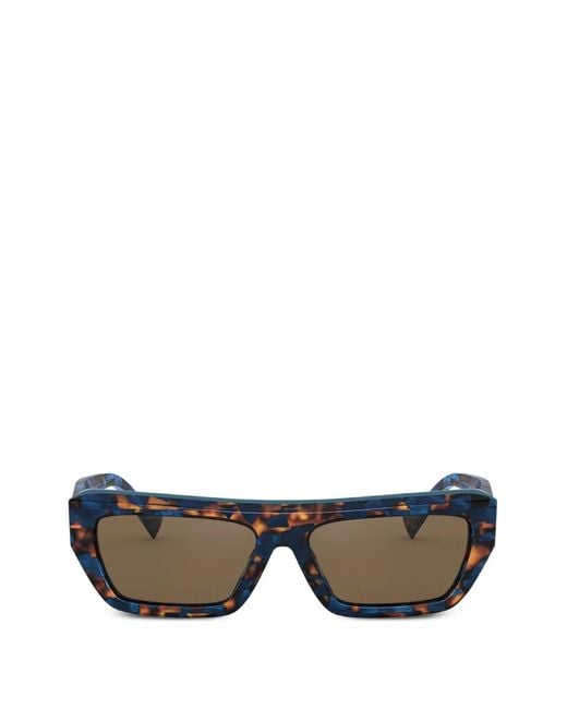 Alain Mikli Gray Armitage Rectangle-Frame Sunglasses
