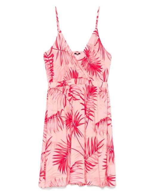 Liu Jo Mini-Jurk Met Print in het Pink