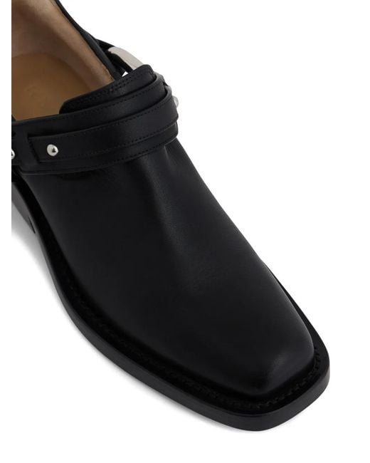 Rabanne Black Xl Link Biker Ankle Boots