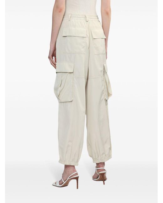 Herskind Natural High Waist Cargo Trousers