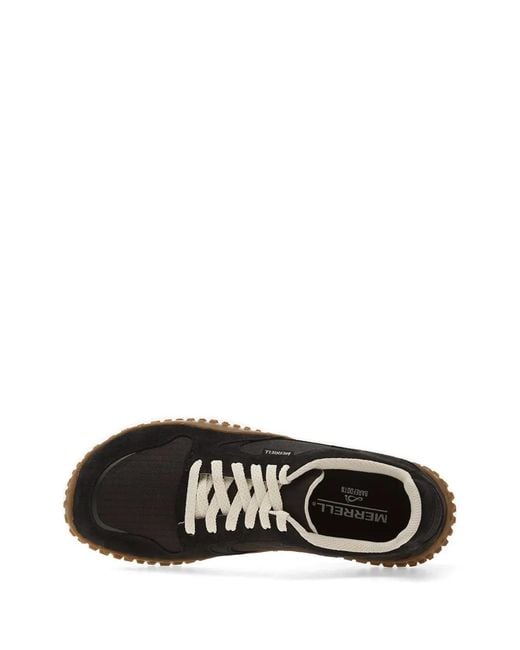 Merrell Black Wrapt Mesh-Panel Sneakers for men