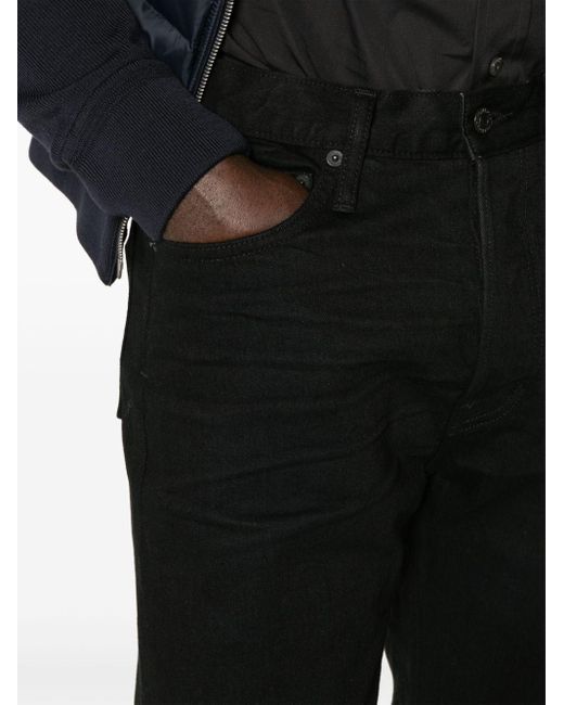 Tom Ford Black Mid-rise Slim-cut Jeans for men