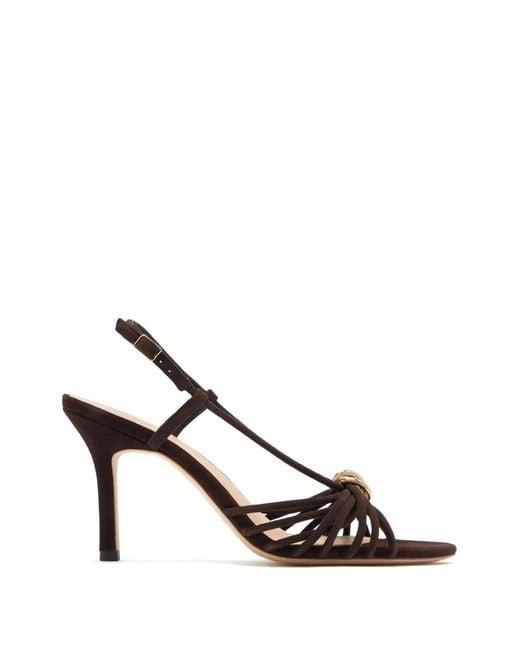 Loeffler Randall Brown Mareka Multi-Strap Sandals