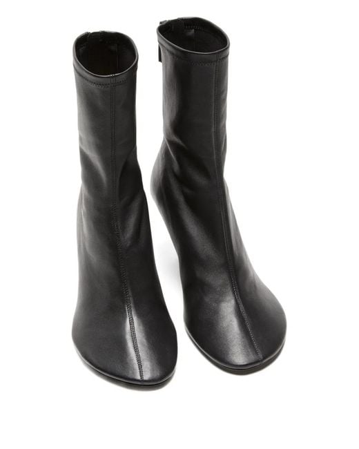 Acne Black Leather Boots