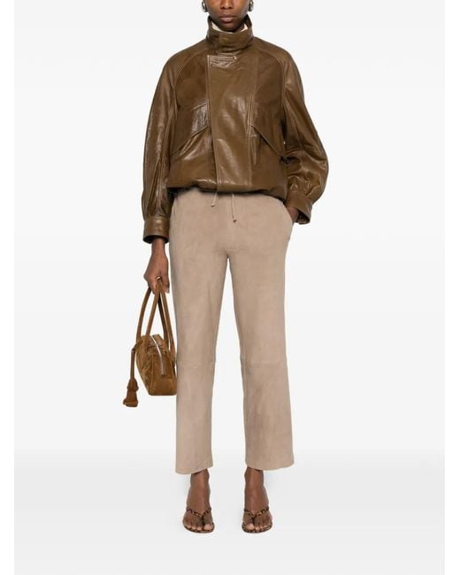 Arma White Drawstring Trousers