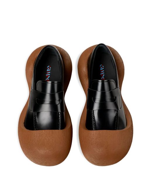CAMPERLAB Brown Caramba Penny Leather Loafers