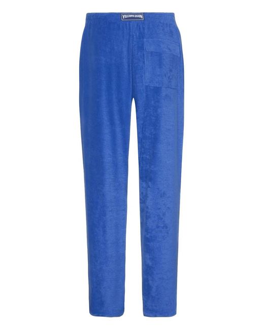 Vilebrequin Blue Terry Trousers for men
