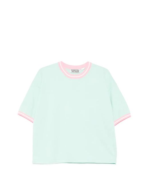 Essentiel Antwerp Blue Trim T-Shirt