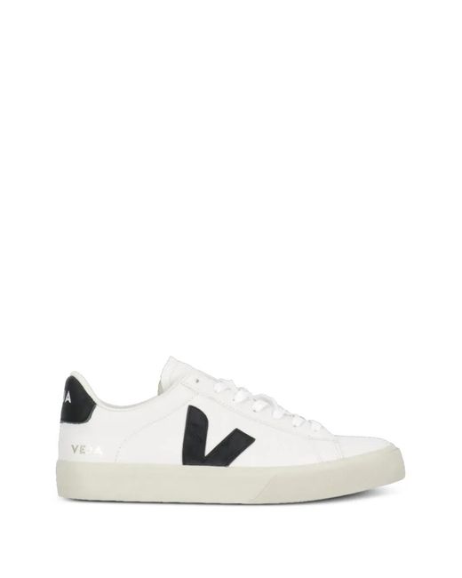 Veja White Campo Sneakers for men