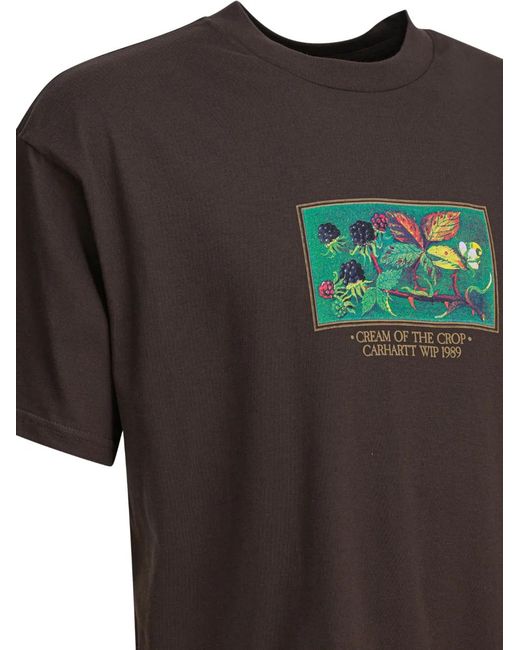 Carhartt Black Cream Of The Crop T-Shirt for men