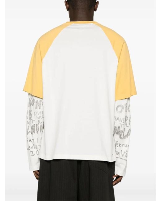 【関税込み】Lanvin Futureエディション イエロー Tシャツ 241254F110014_1.jpg