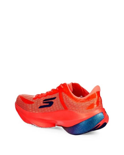 Baskets Hyper Burst Skechers en coloris Red