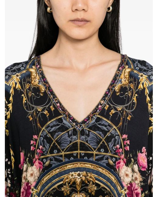 Camilla Black Ornate On A Plate T-Shirt