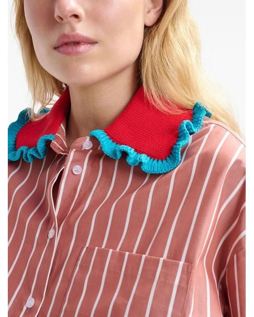 Essentiel Antwerp Pink Joyful Shirt
