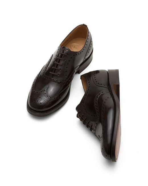 Church's Brown Burwood Oxford Shoes for men