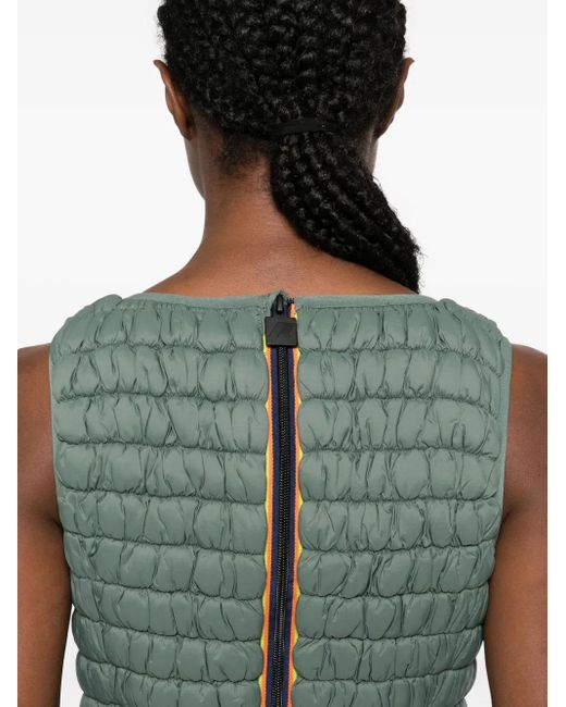 K-Way Green Padded Bodysuit