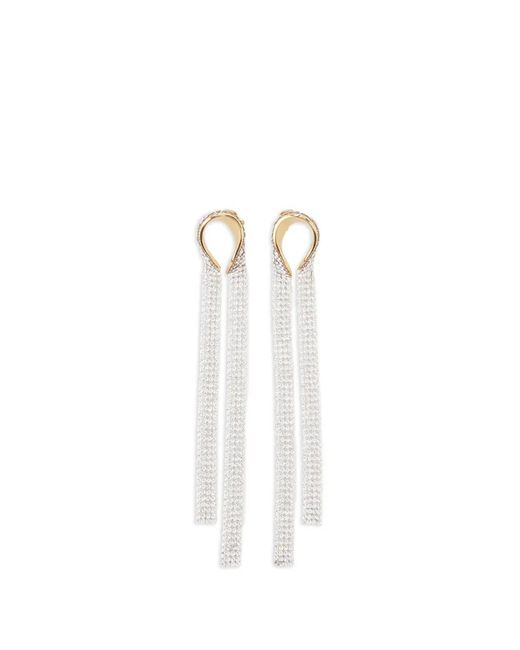 Orecchini Pendenti di Lanvin in White