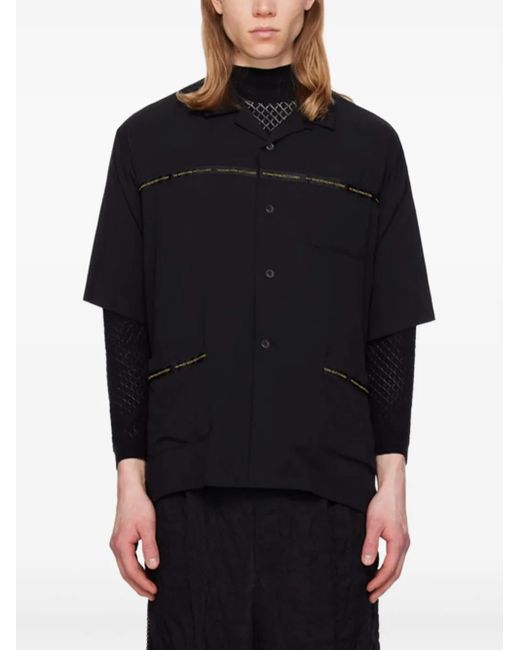 Undercover T-Shirt Mit Text-Print in Black für Herren