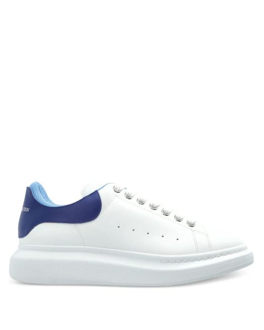 Baskets Oversize En Cuir Alexander McQueen pour homme en coloris Blue