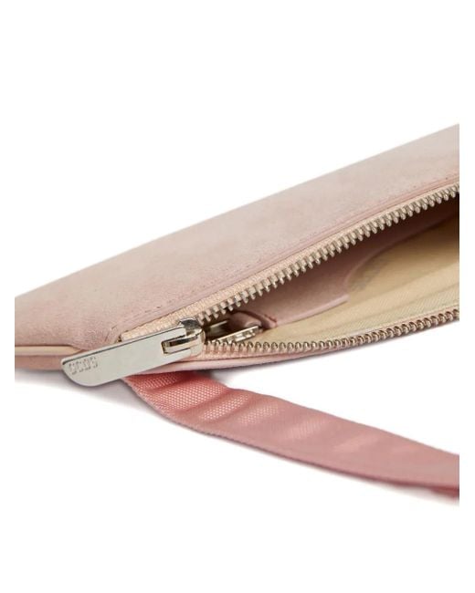 Gcds Pink Comma Notte Shoulder Bag