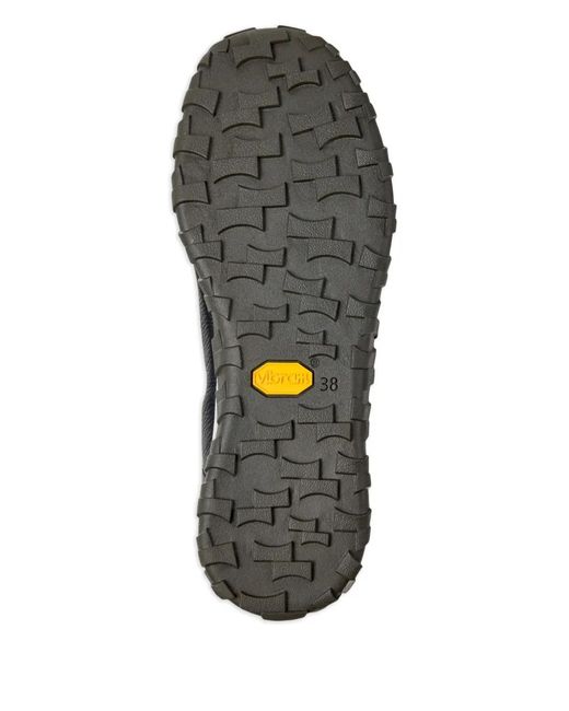 Camper Black Smooth Leather Drift Walk Sneakers