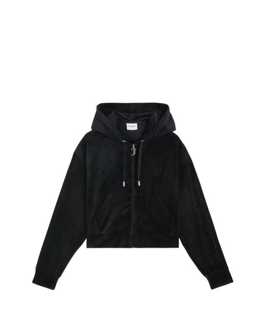 Juicy Couture Black Embellished Hoodie