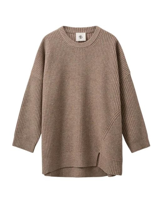 THE GARMENT Brown Wool Sweater