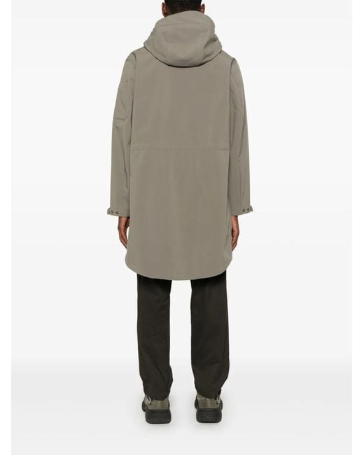 C P Company Gray C.P. Shell-R Hooded Parka for men
