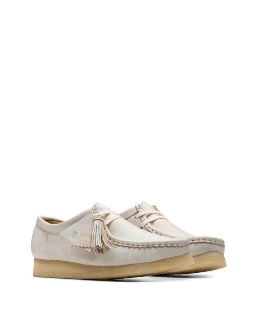 Clarks Gray Tassel Leather Sandals