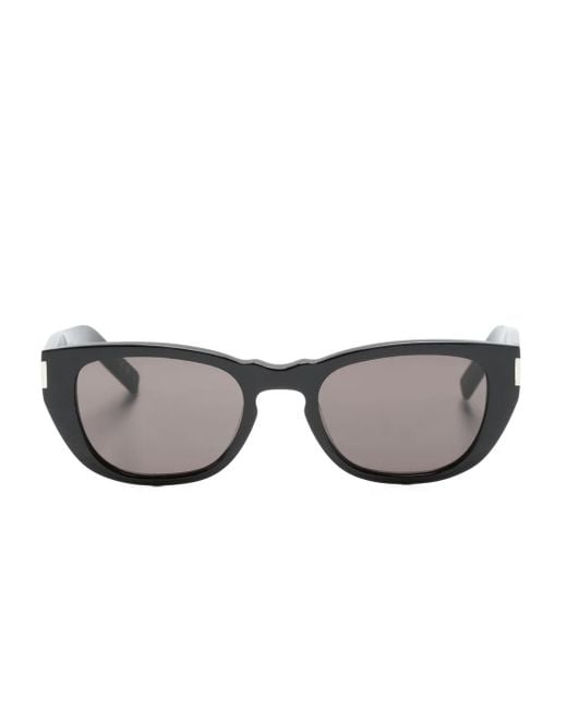 Saint Laurent Gray Cat-Eye Frame Sunglasses