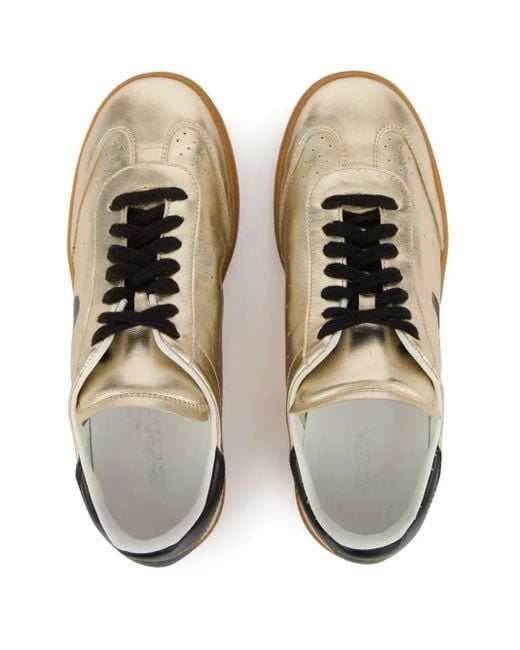 Isabel Marant Metallic Leather Kaycee Sneakers Shoes
