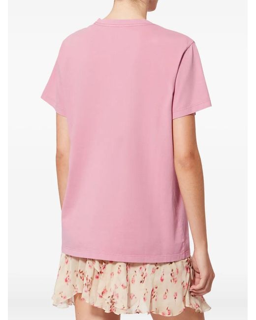 Isabel Marant Pink Aby Cotton T-Shirt