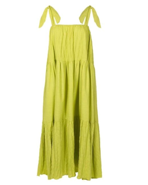 Vestido peggy midi Clube Bossa de color Green