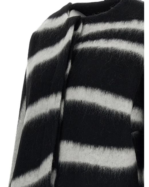 Irie Black Horizontal-Stripe Jacket