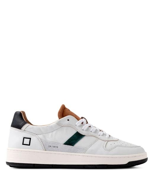 Date White Court 2.0 Panelled Sneakers for men