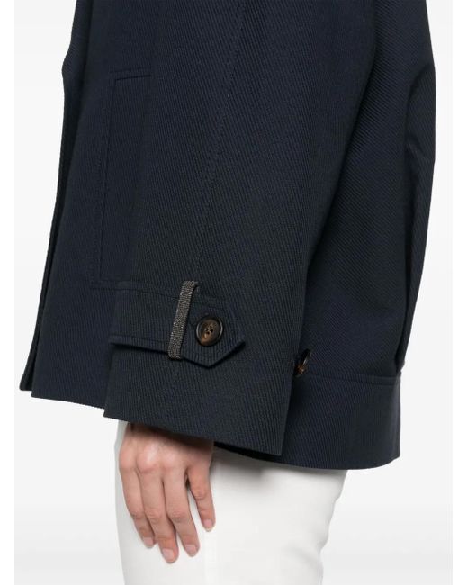 Chaqueta con doble botonadura Brunello Cucinelli de color Blue