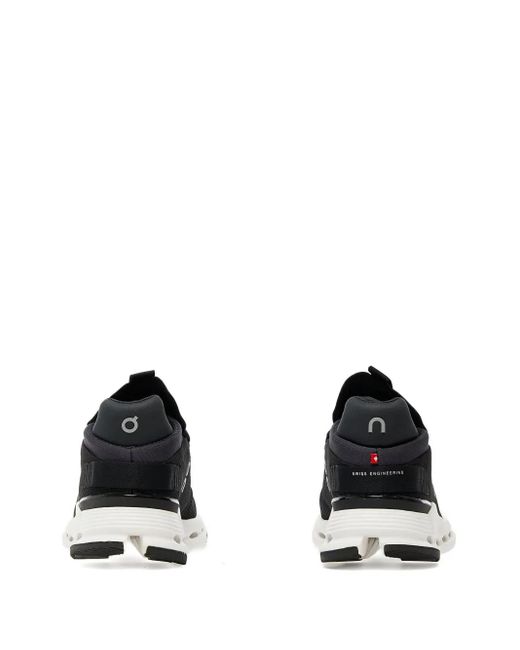 On Shoes Black Cloudnova Running Sneakers