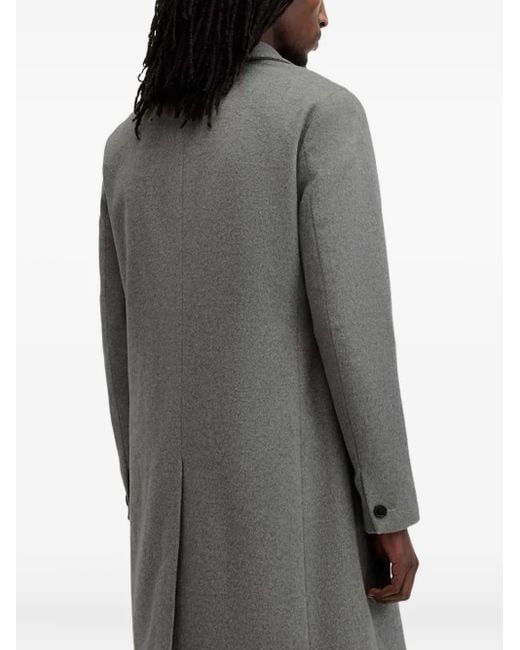 AllSaints Black Hal Coat for men