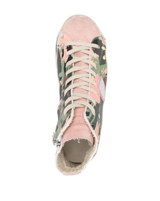 Philippe Model White Prsx High Sneakers