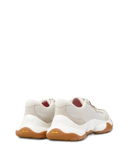 Camper White Karst 2 Leather Lace-Up Trainers