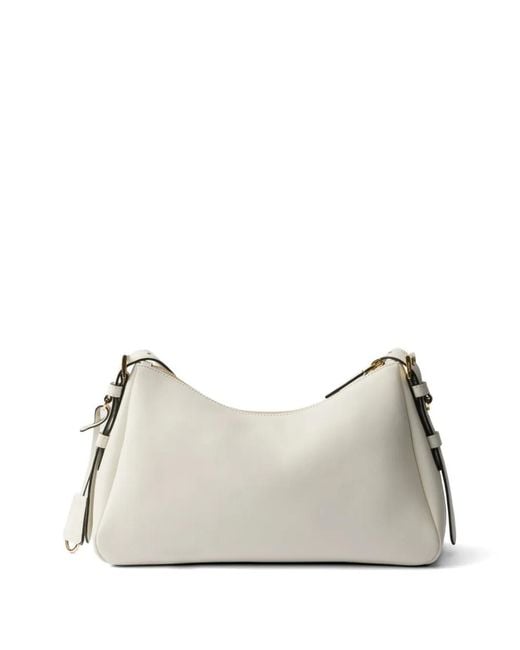 Bolso De Hombro Aimée Mediano Prada de color Gray