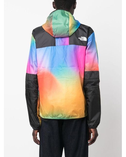 North face hot sale rainbow jacket