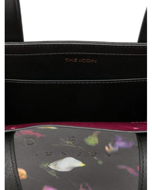 Ted Baker Seacon フローラル ハンドバッグ Black