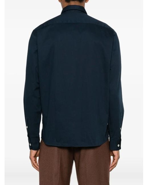 Marc O' Polo Blue Buttoned Shirt for men