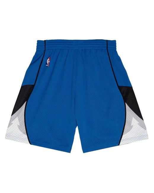 Mitchell & Ness Blue Minnesota Timberwolves 2015 Swingman Road Shorts for men