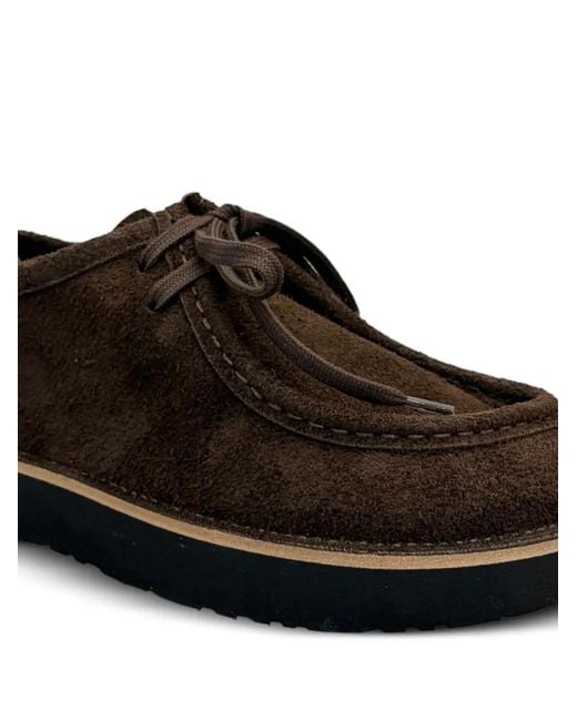 Loewe Faro Lace-Up Derby Shoes in Brown for Men | Lyst