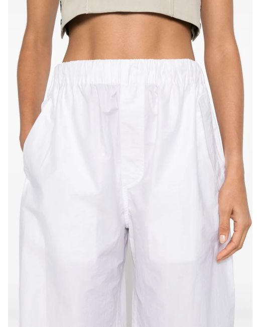 Wardrobe NYC White Beach Jogginghose