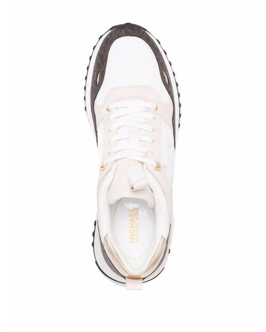 MICHAEL Michael Kors White Theo Trainer